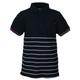 Mayoral - Poloshirt Kurz Stripes In Marine, Gr.122