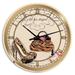 Designart 'Glam fashion handbags I' Glam Large Wall CLock