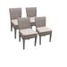 4 Florence/Monterey/Oasis Armless Dining Chairs