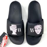 Vans Shoes | Hot Salevans Men's Vn0a5hf5n3h La Costa Slide-On Cushioned Beach Sandals | Color: Black/White | Size: Various