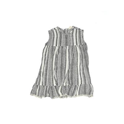 Blu Pony Vintage Dress - A-Line: Gray Stripes Skirts & Dresses - Kids Girl's Size 4