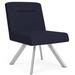 Willow 400 lb. Cap. Armless Guest Chair in Standard Fabric/Vinyl