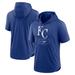 Men's Nike Royal Kansas City Royals Lockup Performance Short Sleeve Lightweight Hooded Top