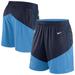 Men's Nike Navy/Light Blue Tennessee Titans Sideline Primary Lockup Performance Shorts