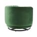 Swivel Chair - Embrace Tufted Performance Performance Swivel Chair by Modway Velvet/Fabric in Green/Black | 25 H x 34 W x 31.5 D in | Wayfair