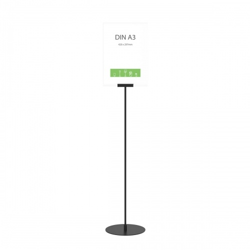 Infoständer »Instand« DIN A3 hoch, beidseitig, schwarz Image