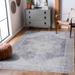 Rosman 2'7" x 18' Arctic Stone/Dark Gray/Pewter/Smoke/Gray/Olive/Dark Blue/Cream/Navy Washable Runner - Hauteloom