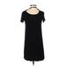 Forever 21 Casual Dress - Shift: Black Print Dresses - Women's Size Small