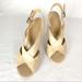 Michael Kors Shoes | Michael Kors Leather Strappy High Heel Sandal 10 | Color: Tan | Size: 10