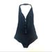 Gucci Tops | Gucci Tom Ford Era 2002 Mesh Zipper Plunging Neckline Black One Piece Bodysuit | Color: Black | Size: S