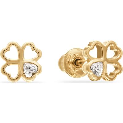 FAVS Little Friends - Ohrstecker 375er Gelbgold Ohrringe 1 ct Damen