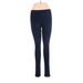 G.H. Bass & Co. Active Pants - Mid/Reg Rise: Blue Activewear - Women's Size Medium