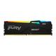 Kingston FURY Beast Schwarz RGB 16GB 4800MT/s DDR5 CL38 DIMM Desktop Gaming Speicher Einzelnes Modul - KF548C38BBA-16