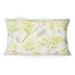 East Urban Home Yellow Sprigs Of Mimosa Flowers -1 Patterned Printed Throw Pillow Polyester/Polyfill blend | 12 H x 20 W x 5 D in | Wayfair