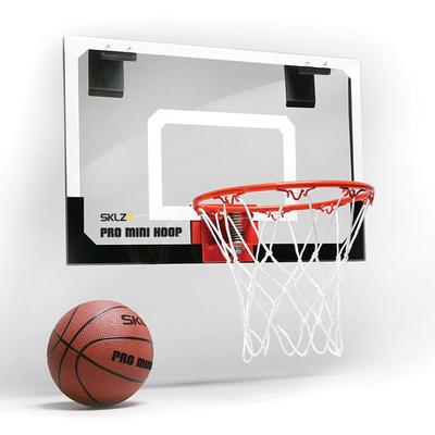Sklz - 437519 Pro Mini Basketballkorb mit Backboard und Basketball - Mehrfarbig