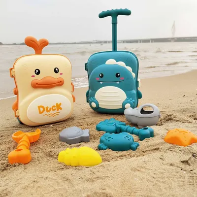 Jouets de plage pour enfants kit de bac à sable accessoires d'été outils de jeu d'eau de sable