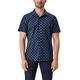 s.Oliver Herren Shirt met korte mouwen Hemd kurzarm, Navy, M EU