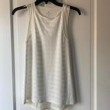 Athleta Tops | Athleta Xs Mesh Motion Tank Top Tennis Whites | Color: White | Size: Xs