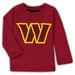 Toddler Burgundy Washington Commanders Team Logo Long Sleeve T-Shirt