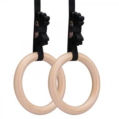 Pro Sport Gymnastikringe aus Holz 32mm 1 pair Image