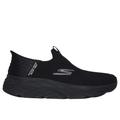 Skechers Men's Slip-ins: Max Cushioning - Advantageous Sneaker | Size 10.0 | Black | Textile/Synthetic | Machine Washable