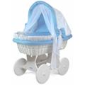 Landau berceau/couffin bébé, complet, plusieurs modèles disponibles:Cadre/roues peintes en blanc,