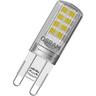 Led Pin Lampe mit G9 Sockel, Warmweiss (2700K), 2.6W, Ersatz für herkömmliche 30W-Lampe - Osram