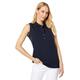 Tommy Hilfiger Damen Poloshirt Hemd mit Button-Down-Kragen, Kapitän des Himmels (Sky Captain), Mittel