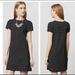 Anthropologie Dresses | Maeve Anthropologie Black White Polka Dot Short Sleeve Casual Mini Dress Small | Color: Black/White | Size: S