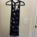 American Eagle Outfitters Dresses | American Eagle Navy Dress With Floral Details Size Small | Color: Blue | Size: S