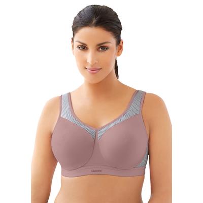 Plus Size Women's Glamorise® Wonderwire® High-Impact Underwire Sport Bra 9066 by Glamorise in Pink Blush (Size 42 B)