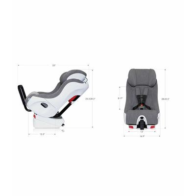 Clek Foonf Convertible Car Seat + Drink & Mat Thingy Bundle - Ten Year Blue (C-Zero)