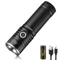 Sofirn SP33S Powerful Torch 5000 Lumen, Rechargeable Led Flashlight USBC Charging with 6 Brightness Modes, Powerbank Function with 26650 Battery for Fishing, Hiking, Camping