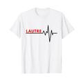 Lautre pfälzer Dialekt für Kaiserslautern mit Herzfrequenz T-Shirt
