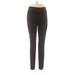 Bally Total Fitness Active Pants - Mid/Reg Rise: Black Activewear - Women's Size Large