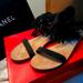 Kate Spade Shoes | Kate Spade Fringe Sandals | Color: Black | Size: 10