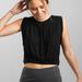 Free People Tops | Free People Toss Up Cropped Top Sz S | Color: Black | Size: S