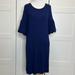 Lilly Pulitzer Dresses | Lilly Pulitzer Lindell Dress True Navy Xs Bubble Sleeve | Color: Blue | Size: Xs