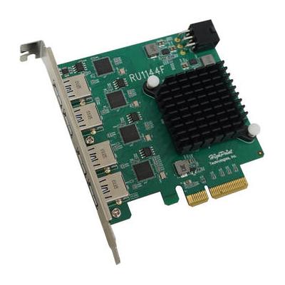 HighPoint RocketU 1144F 4-Port USB 3.2 PCIe 3.0 Adapter Card ROCKETU 1144F