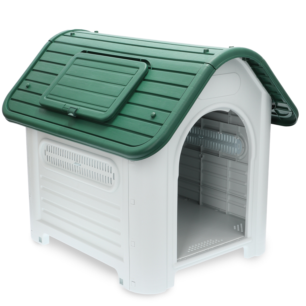 Plastic Dog Kennel HAFENBANDE Cottage 72x87x75.5cm