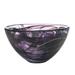 Kosta Boda Contrast Serving Bowl Glass, Crystal in Black | 4.875 H x 9 D in | Wayfair 7050610