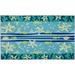 White 60 x 36 x 0.5 in Area Rug - Ocean View Rosecliff Heights Area Rug Ocean Themed Rug w/ Fish & Starfish 3"X5" | 60 H x 36 W x 0.5 D in | Wayfair