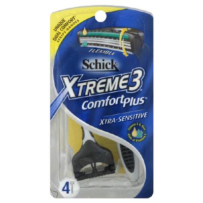 Schick Xtreme 3 FitStyle Flexible Disposable Razor - 4 Pack