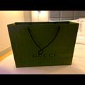 Gucci Storage & Organization | Brand New Authentic Gucci Bag With Fabric Handles | Color: Black/Green | Size: Os