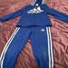 Adidas Matching Sets | Blue Adidas Set | Color: Blue/White | Size: 5b