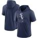 Men's Nike Navy Chicago White Sox Lockup Performance Short Sleeve Lightweight Hooded Top