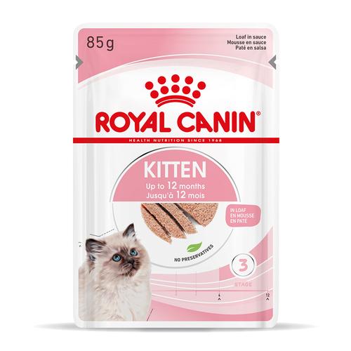 12x85 g Kitten Mousse Royal Canin Katzenfutter nass
