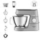 KVC85.124.SI - Robot patissier Titanium Chef Baker - 2 bols en inox 3,5L et 5L - Balance integree