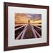 Trademark Fine Art 'Runway to the Sky' Framed Photographic Print on Canvas Canvas | 19.5 H x 23.5 W x 1.25 D in | Wayfair ALI3852-B1620MF