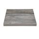 Bolero Pre-Drilled Square Melamine Table Top 700mm | Ash Grey | FT291